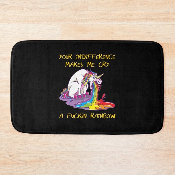 Item preview, Unicorn Rainbow Sarcasm Sarcastic Misantroph designed and sold by Basti09.
