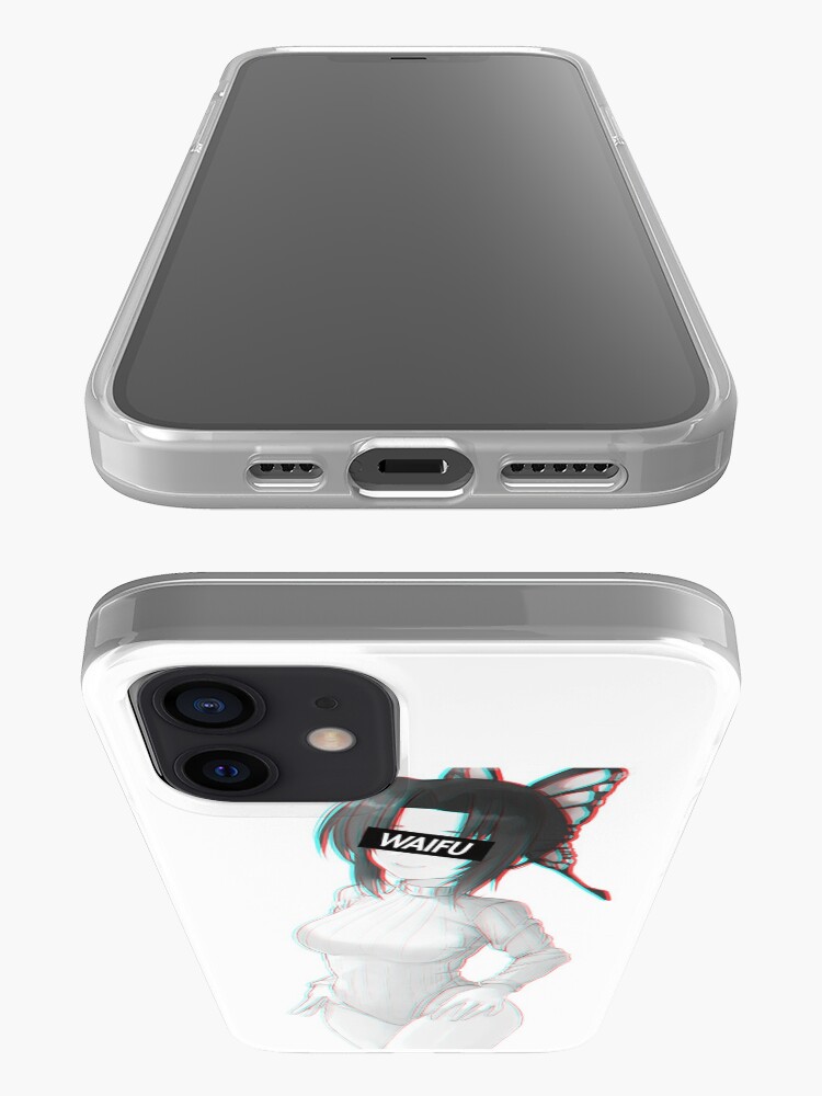 Alternate view of Demon Slayer Kochou Shinobu Waifu material iPhone Case & Cover
