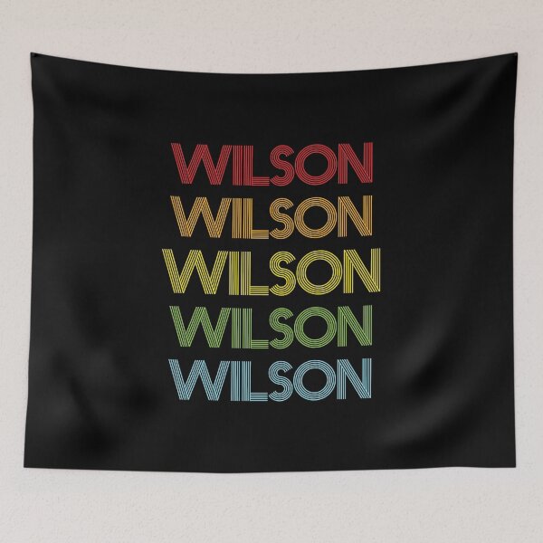 Item preview, Wilson Name - Multi Colored Custom Name Gift For Wilson designed and sold by MariaLeona.