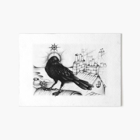 St. Wise (Saints drawing series) Art Board Print