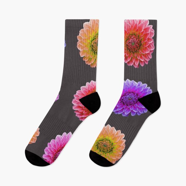 Item preview, Multicolored dahlias designed and sold by Sofy5.