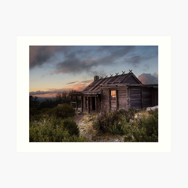 Craig's Hut Art Print
