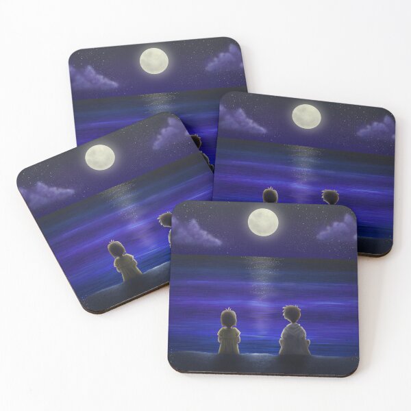 Item preview, Budding romance by the night beach designed and sold by mofdeer10.