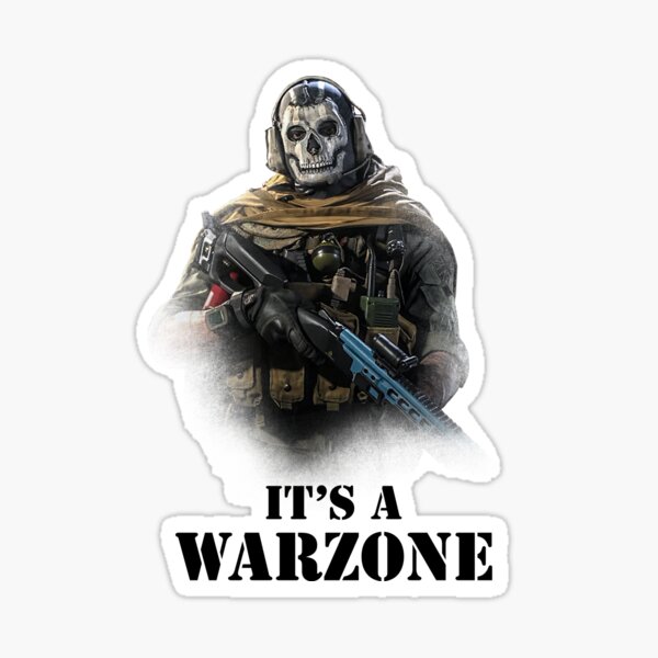 Es una WARZONE Pegatina