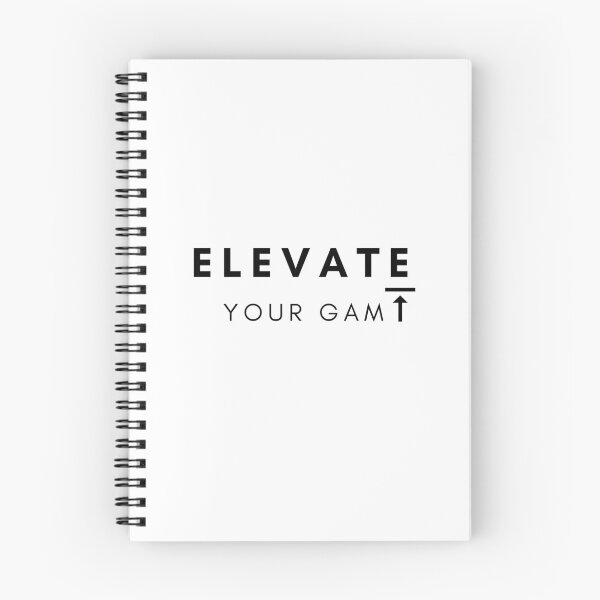Item preview, Elevate your game - Inspirational Quote designed and sold by iamwowie.