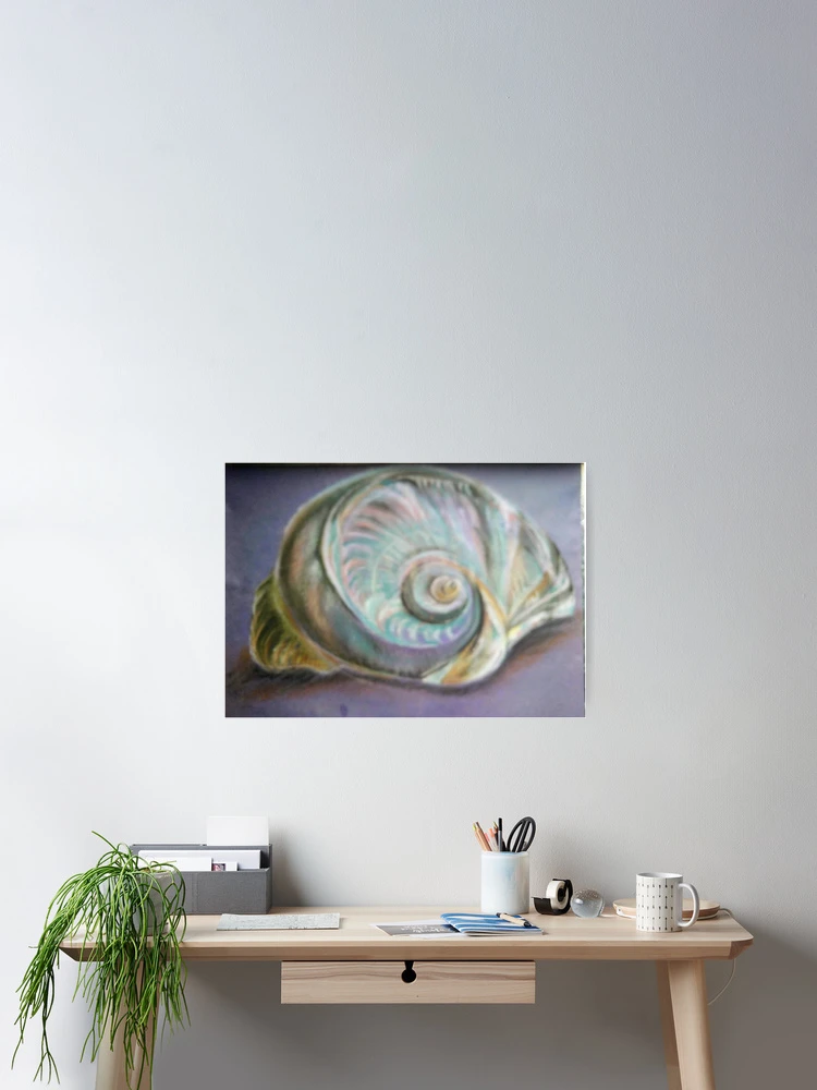 Thumbnail 2 of 3, Poster, Coloured shell designed and sold by TreacleDesigns.