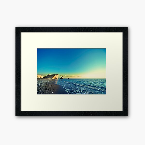 Petra Tou Romiou Framed Art Print