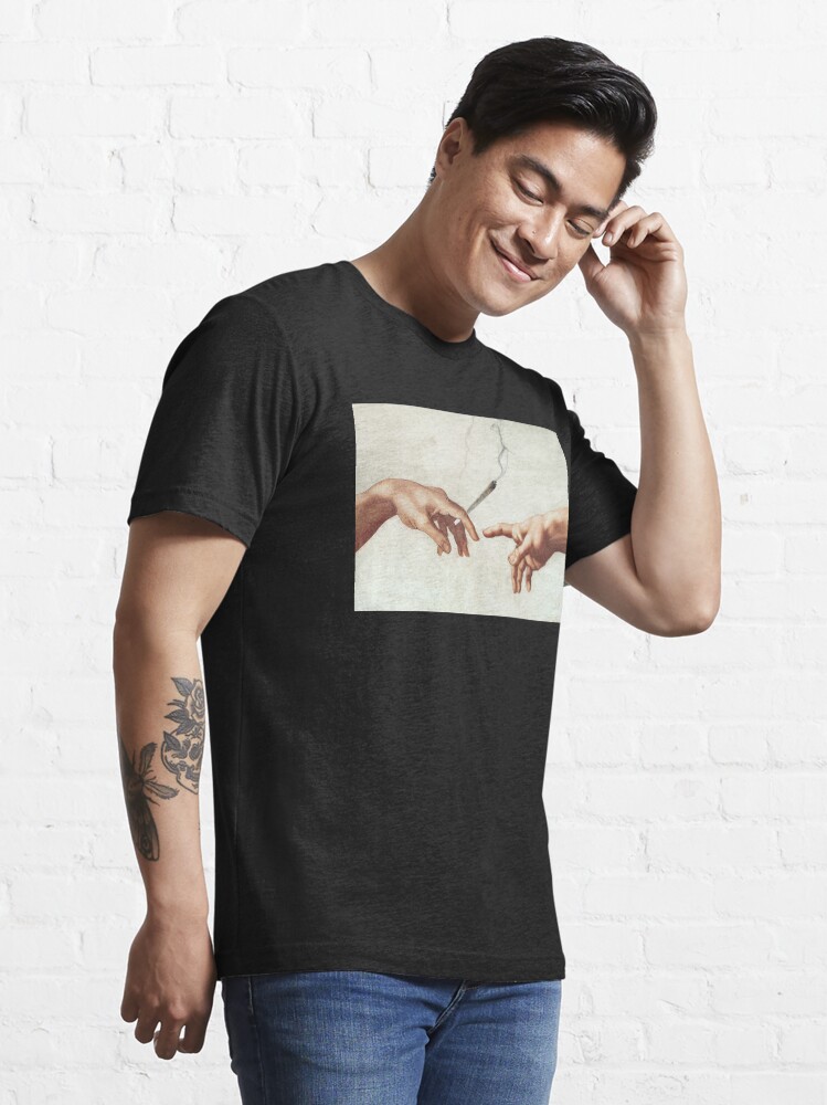 Alternate view of Adam and The God Essential T-Shirt