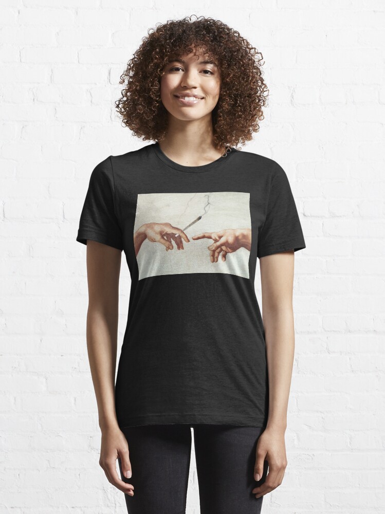 Alternate view of Adam and The God Essential T-Shirt