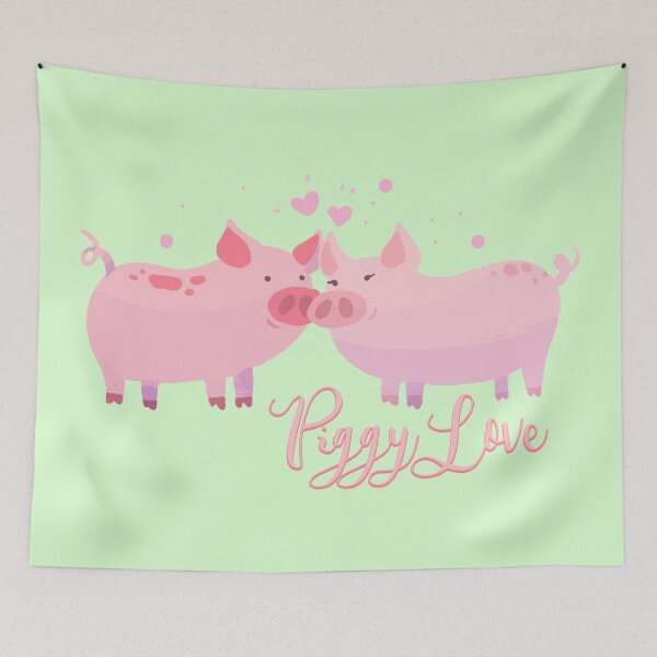 Item preview, Piggy love designed and sold by RatArt Designs.