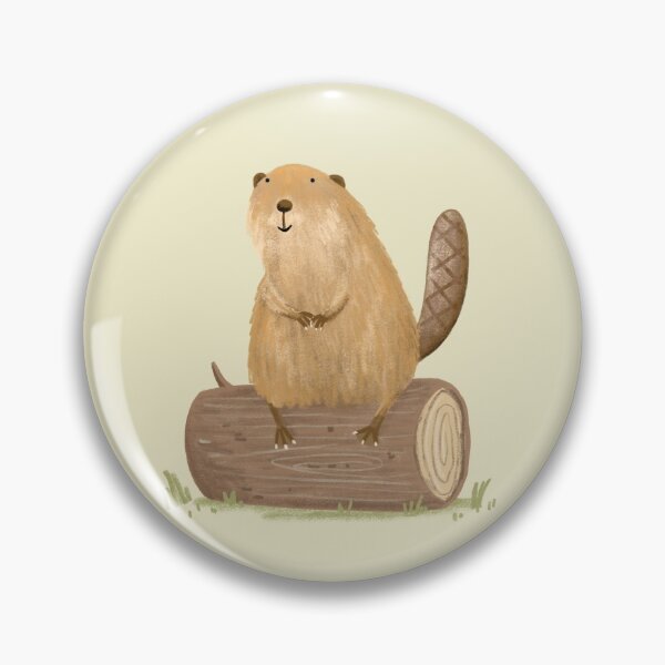 Item preview, Beaver on a Log designed and sold by SophieCorrigan.