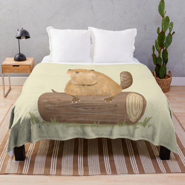 Item preview, Beaver on a Log designed and sold by SophieCorrigan.