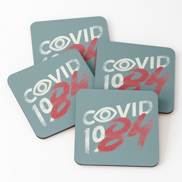 Item preview, COVID-19...84 WHITE designed and sold by Rocket Signs.