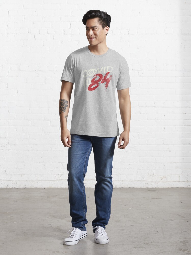 Alternate view of COVID-19...84 WHITE Essential T-Shirt