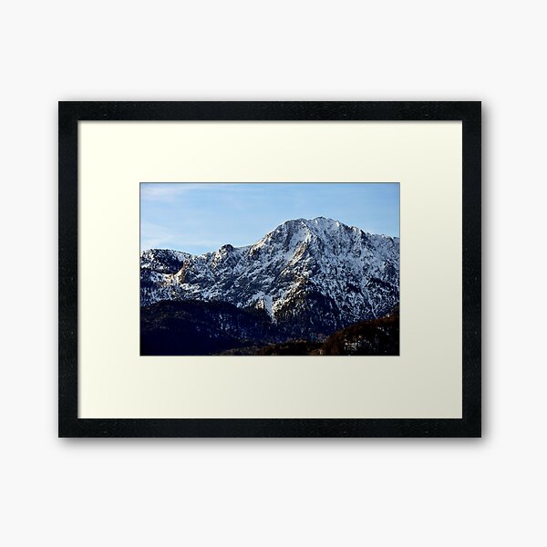 europe, germany, majestic mountain Framed Art Print
