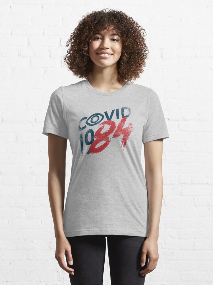 Alternate view of COVID-19...84 BLUE Essential T-Shirt