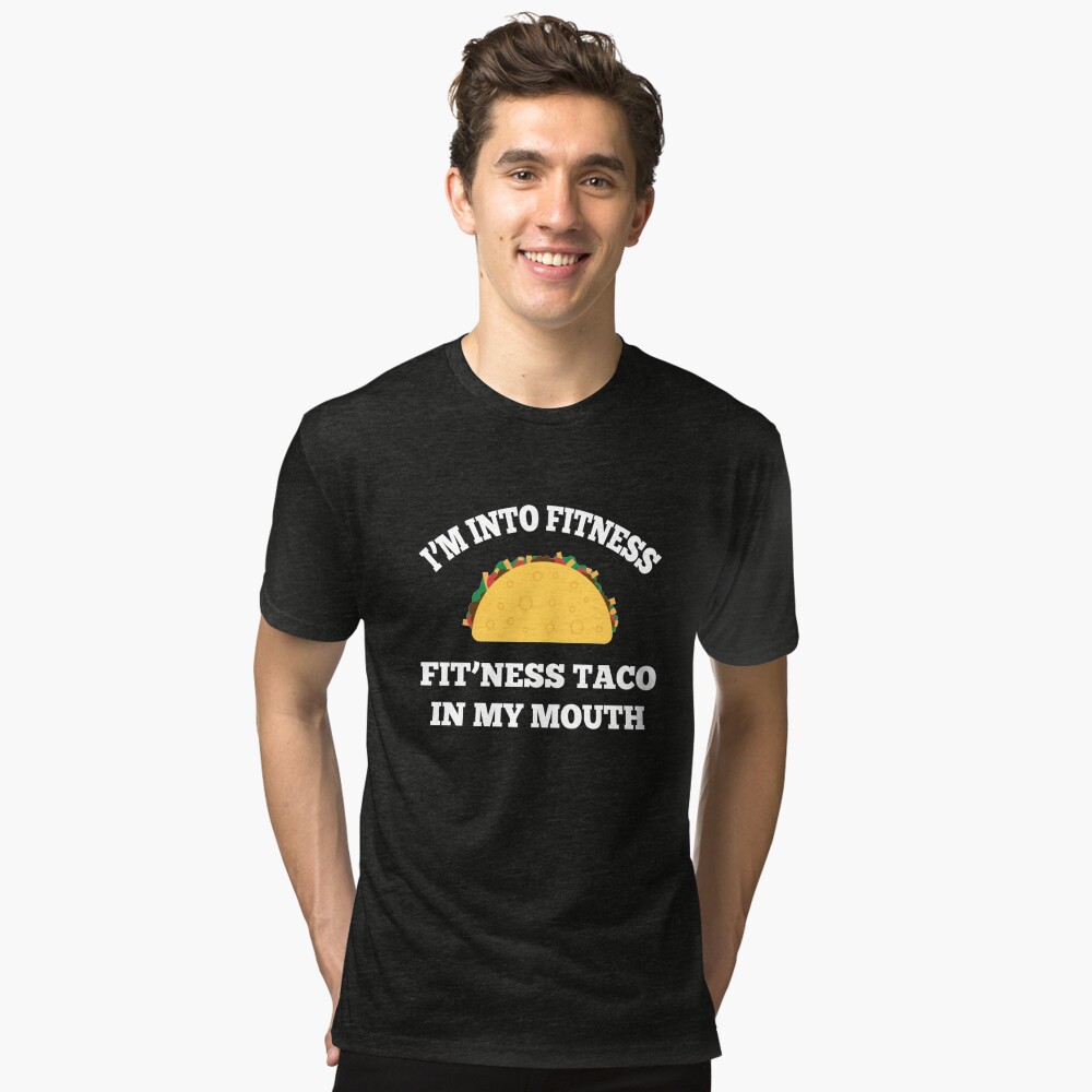 CHICKOR Funny Fitness Gifts. Taco Gifts for Taco Lovers. I'm  Into Fitness, Fitness Taco In My Mouth 14oz Coffee Mug/Tumbler For Men,  Women. Funny Birthday Humorous Gym Gift Set For