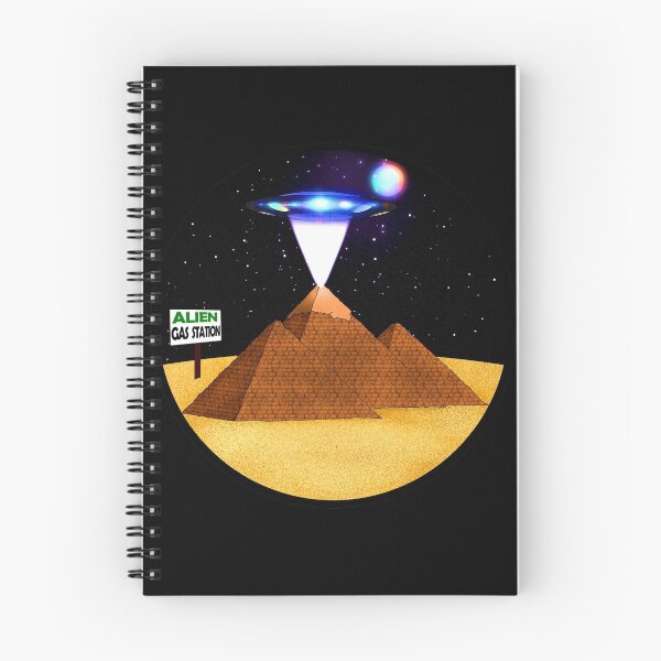 Item preview, Gasolinera extraterrestre en Egipto designed and sold by Nattea.