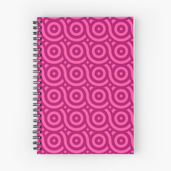 Item preview, Geometric Pattern: Loop: Berry designed and sold by Red Wolf.