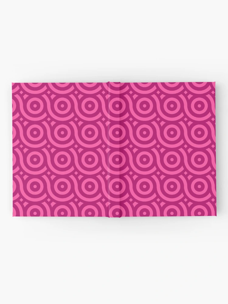 Thumbnail 2 of 3, Journal, Geometric Pattern: Loop: Berry designed and sold by Red Wolf.