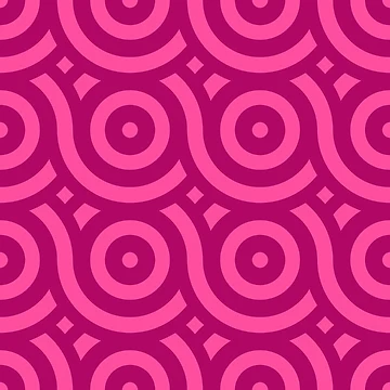 Artwork thumbnail, Geometric Pattern: Loop: Berry by Red Wolf