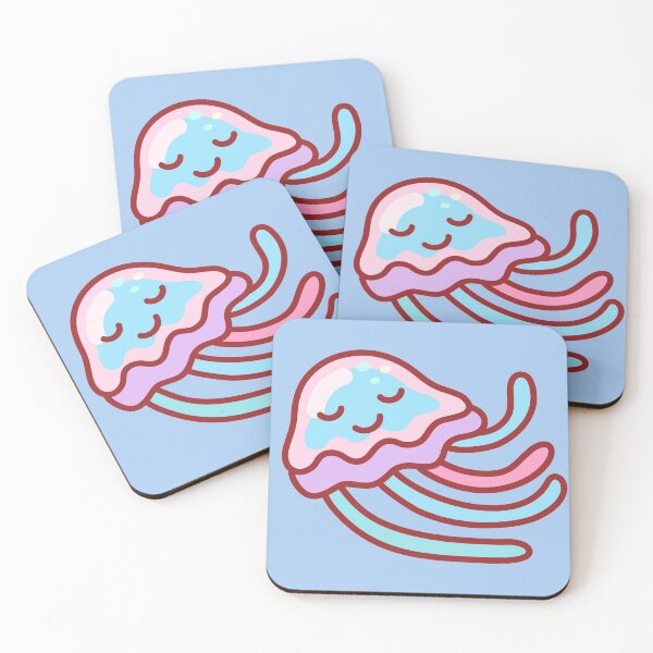Item preview, Chill Cotton Candy Jellyfish Minimal designed and sold by lightsonfire.