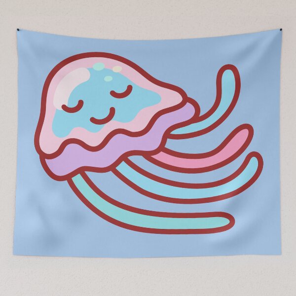 Item preview, Chill Cotton Candy Jellyfish Minimal designed and sold by lightsonfire.