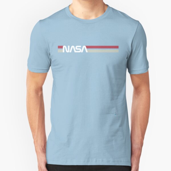 NASA Worm #TheWormIsBack Slim Fit T-Shirt