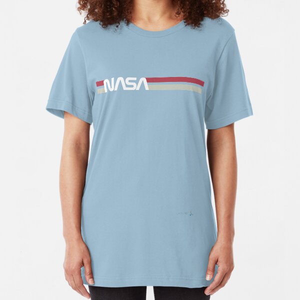 NASA Worm #TheWormIsBack Slim Fit T-Shirt