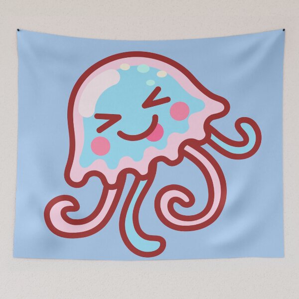Item preview, Silly Cotton Candy Jellyfish Minimal designed and sold by lightsonfire.