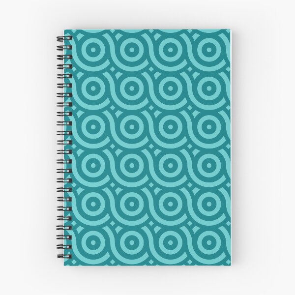 Item preview, Geometric Pattern: Loop: Ocean designed and sold by Red Wolf.