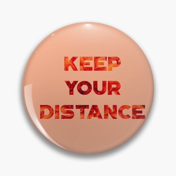 Item preview, Keep your distance designed and sold by AgniArt.