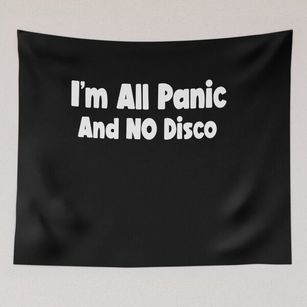 Item preview, gift for friend - cute shirts, say amen, I'm All Panic And No Disco Funny Womens Trending Shirt - anxiety shirt designed and sold by Noui Barka.