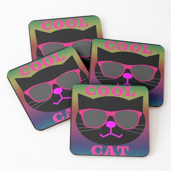 Item preview, cool cat designed and sold by LPDesignsUK.