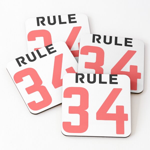 Item preview, Rule 34 designed and sold by NoteaBigDeal.