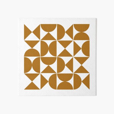 Mid Century Modern IV Art Board Print