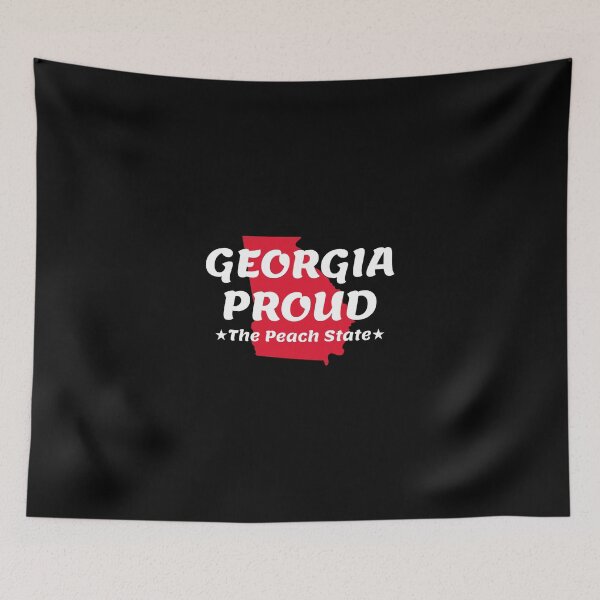 Item preview, Georgia Proud State Motto The Peach State print designed and sold by jakehughes2015.