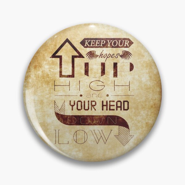 Item preview, Keep Your Hopes Up High (Rusty) designed and sold by EV Design.