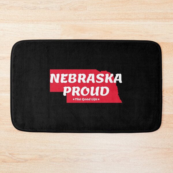 Item preview, Nebraska Proud State Motto The Good Life graphic designed and sold by jakehughes2015.