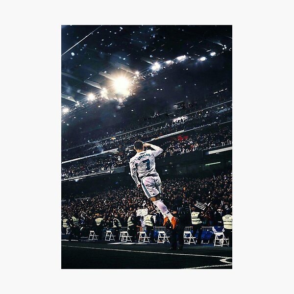 Cristiano ronaldo poster Photographic Print