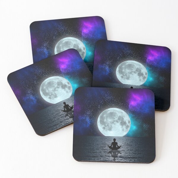 Item preview, Yoga Under The Moonlight designed and sold by Yernarb.