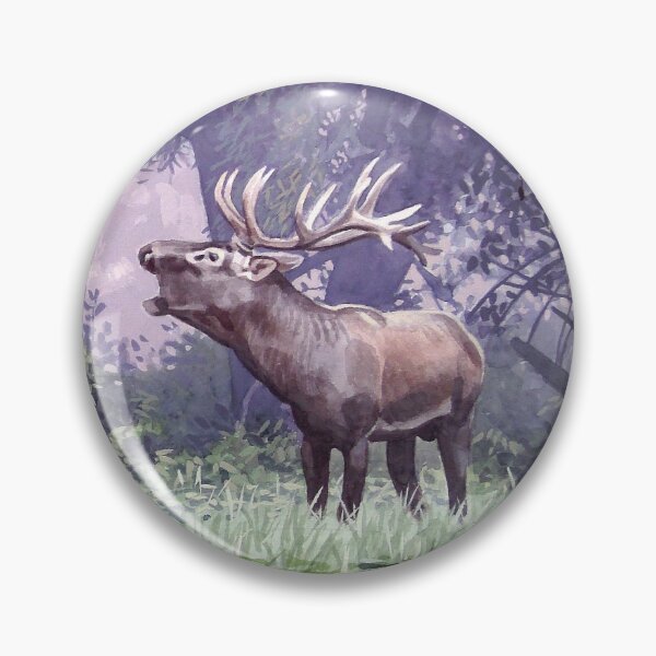 Item preview, Rutting Red Deer designed and sold by kokayart.