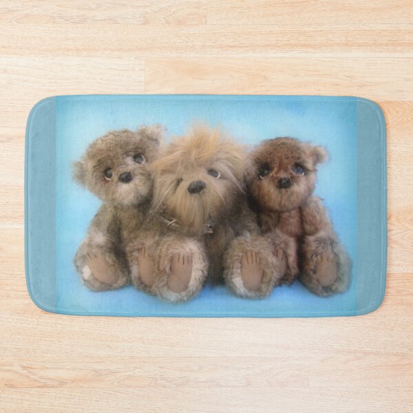 Item preview, Handmade bears from Teddy Bear Orphans - Thumbles, Tootsie and Chestnut, vintage bears designed and sold by Teddy Bear Orphans .