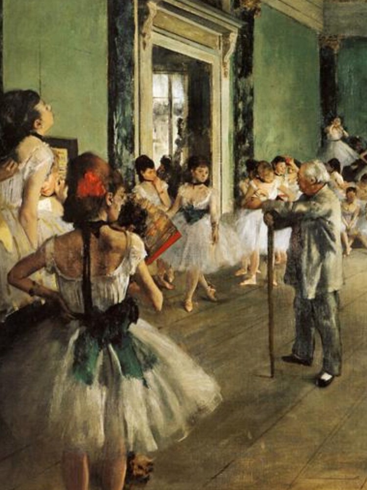 The Dancing Class 1874 By Edgar Degas | Reproduction | Famous French Painter by publicartgarden