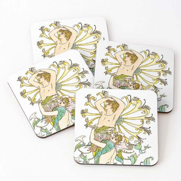 Item preview, Minton Walter Crane Floras' Feast Arts & Crafts Figures designed and sold by JackCurtis1991.