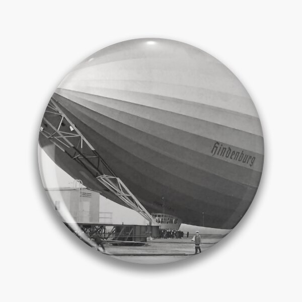 Item preview, Hindenburg Mooring Lakehurst NJ 1936 Photo designed and sold by Stephen Chambers / The Pop Art Factory.