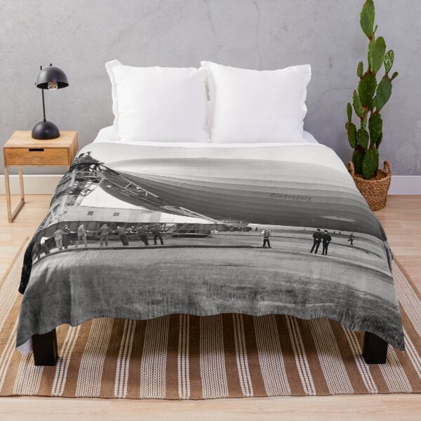 Item preview, Hindenburg Mooring Lakehurst NJ 1936 Photo designed and sold by Stephen Chambers / The Pop Art Factory.