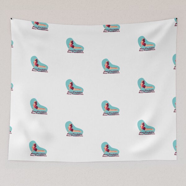 Item preview, More Flexibility New Possibilities - Yoga Pilates Fitness Gym designed and sold by Rhu Creations.
