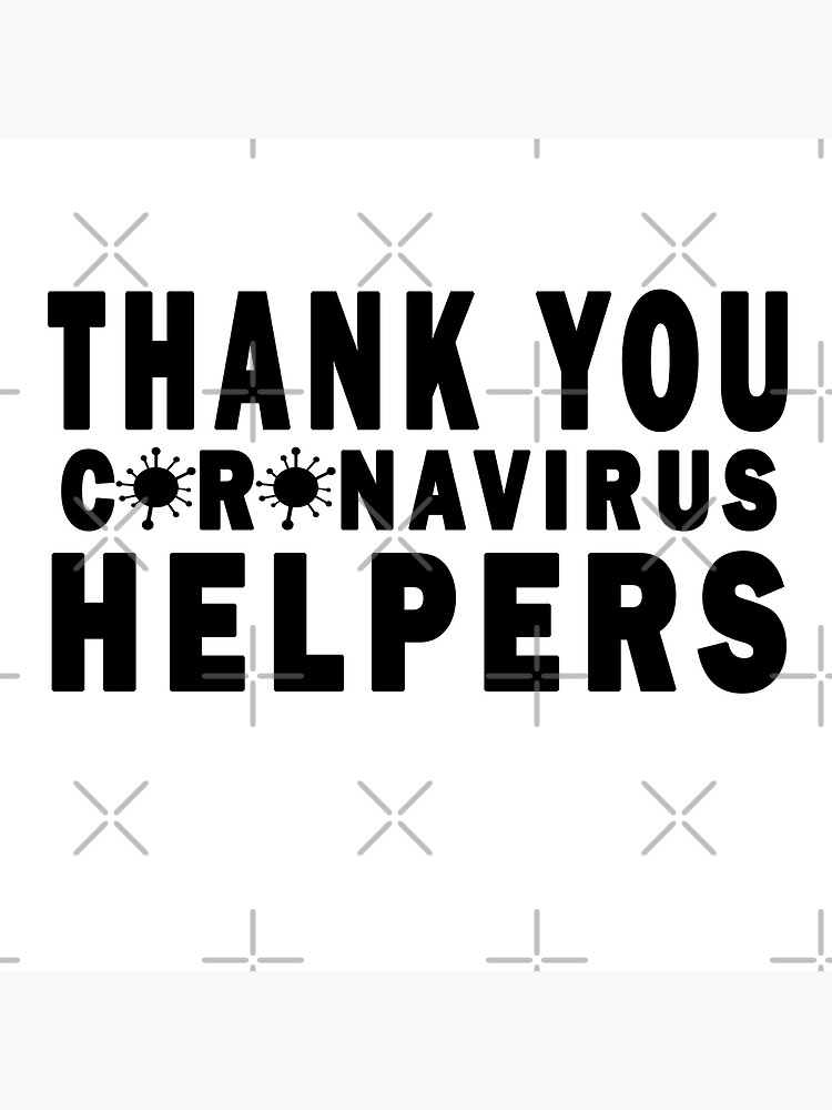thank you coronavirus helpers poem
