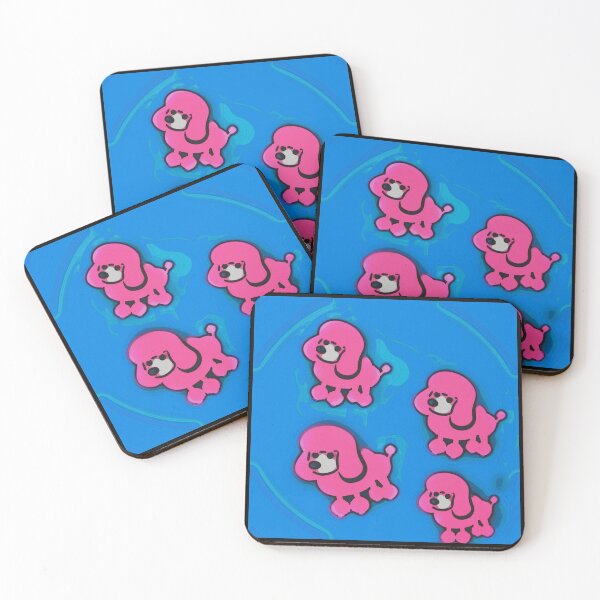 Item preview, Poodle Quartet  designed and sold by CreativeMeaning.